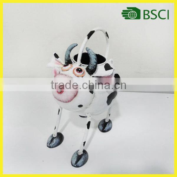 metal home decoration animal handpainted