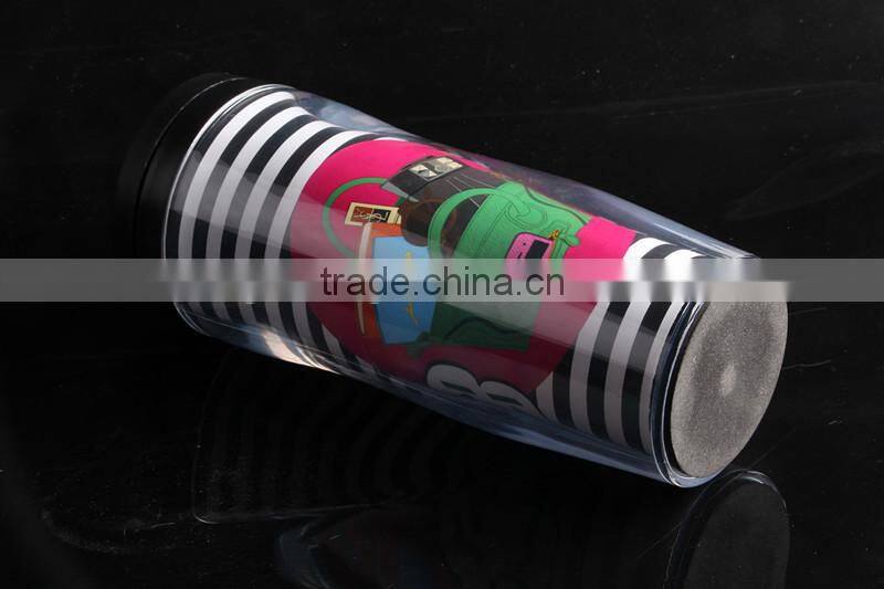 Premium Travel Mug Color Changing Plastic Tumbler