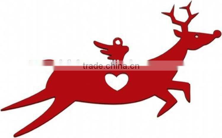 felt christmas reindeer decorations & ornaments