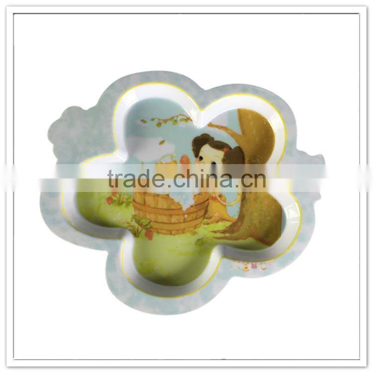 alibaba china Unique shape biodegrable kid dinnerware kids 5.5" bowl for holiday bbq party