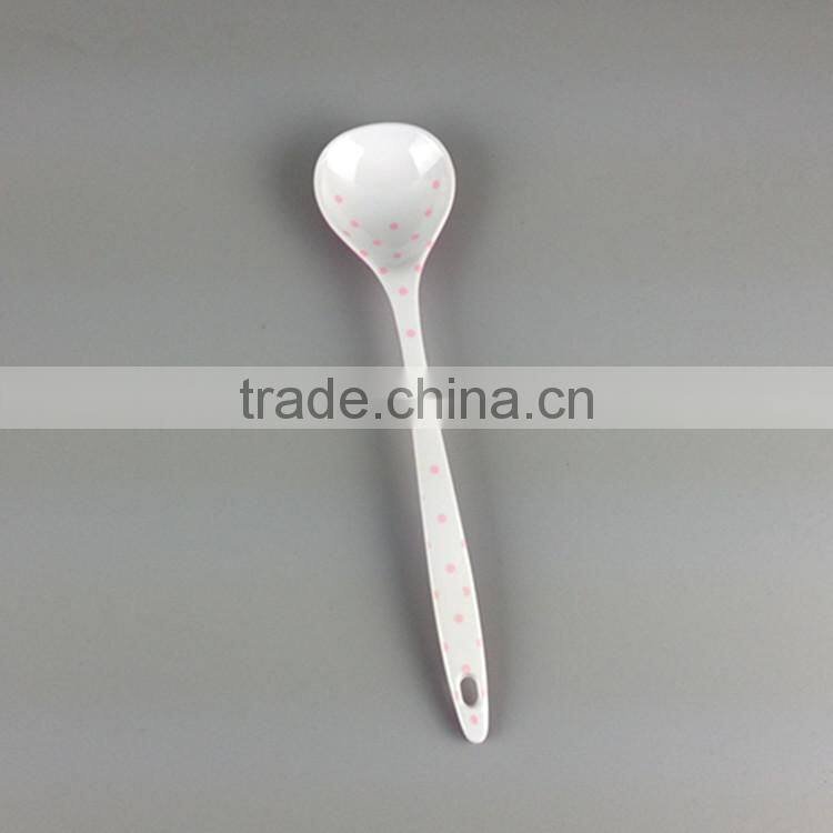 Melamine Promotional Food Grade Plastic ice cream spoon