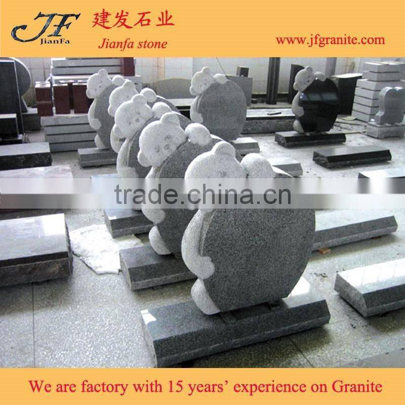 carved rose headstone black granite pet headstone tombstone flower shape sculpture