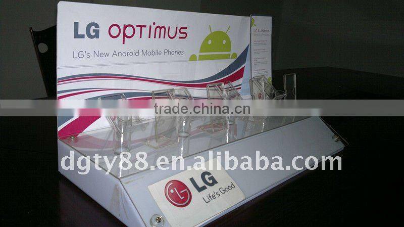 2011 New Design LG phone Acrylic display stand