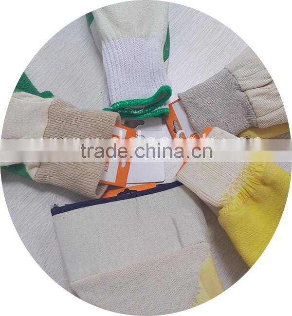 DDSAFETY 2017 With 5years experience Safety cotton with latex glove
