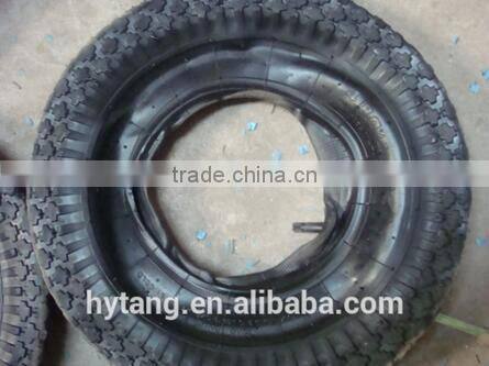 China manufacture supplier wheelbarrow tyre 3.50-8 with inner tube