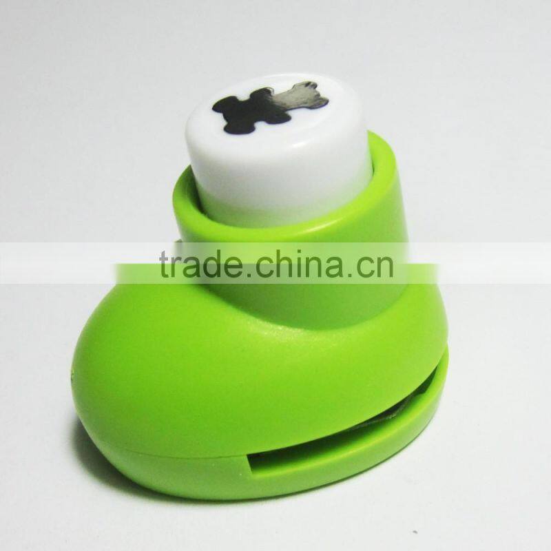 2016 design bear shape DIY fancy mini craft punch