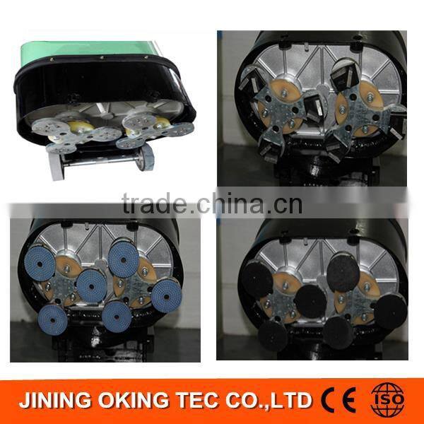 Multifunctional OK-600C old ring oxide floor polishing machine,ouke tools