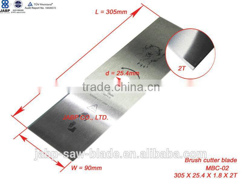 China factory polishing metal blade brush cutter