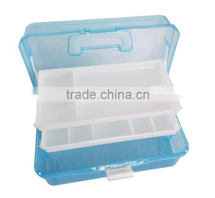 2017 Hot selling Art tool container box, Caddy box with tiered compartments, Plastic Tool box