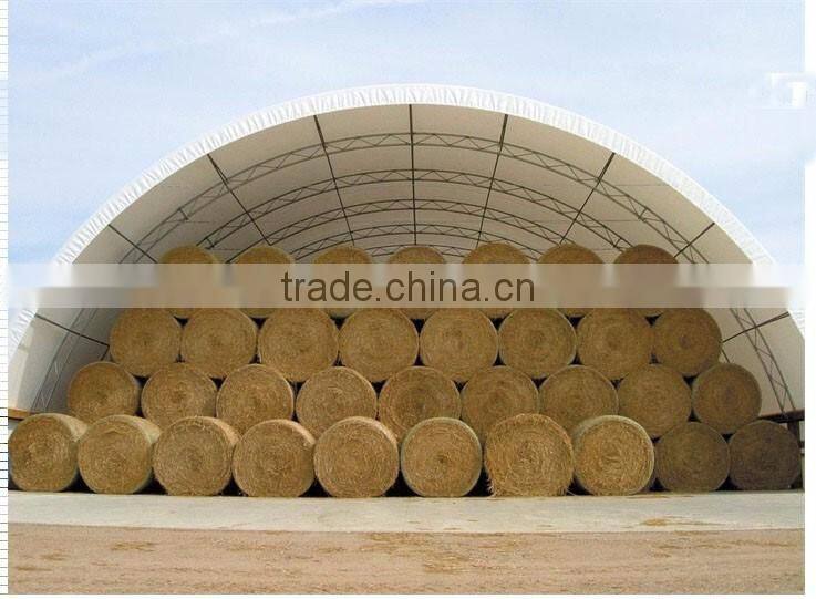 Farming Equipments and Hay storage building , Agricultural warehouse tents , Foundation mounted Storage shelter