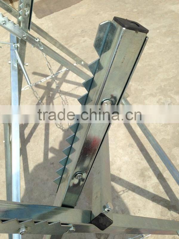 Heavy Duty METAL steel Adjustable wood CHAINSAW Sawhorse Log Saw Horse with Serrated Grip