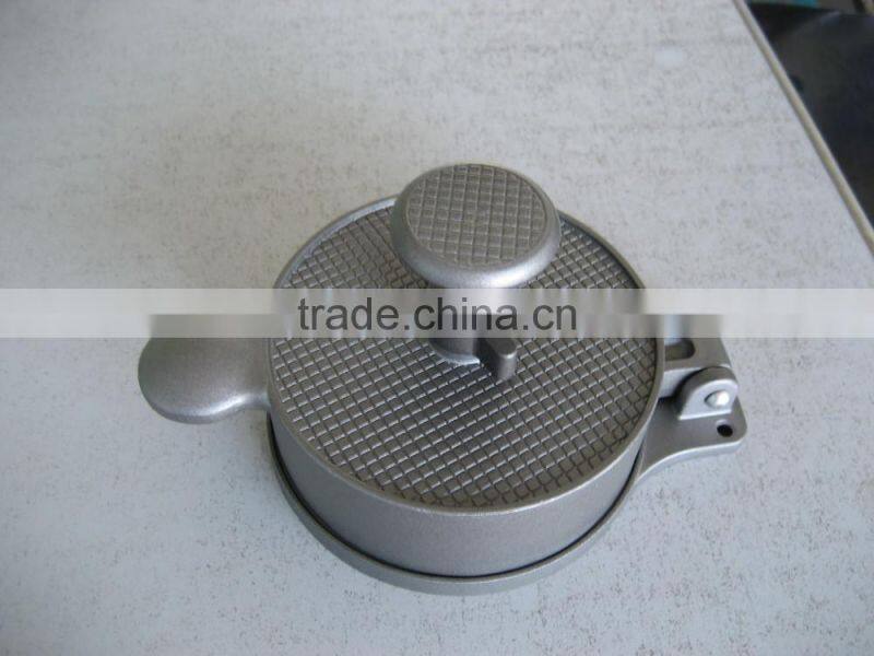 aluminum burger patty Press Machine/burger patty press maker, factory supply
