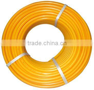 corrosion resistance pe industry hose orange pipe 6mm*4mm 200m used for industry for pe tube
