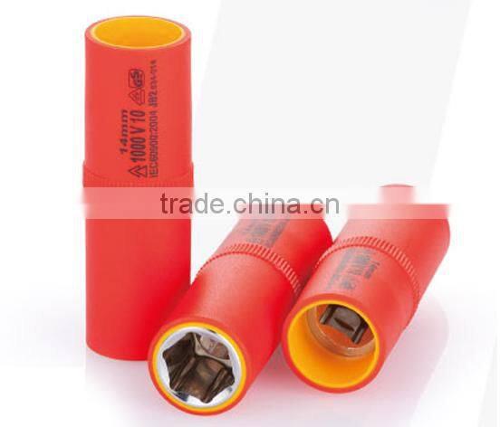 1/2" Dr. 1000V insulated Socket+3/8" Dr. 1000V insulated Socket