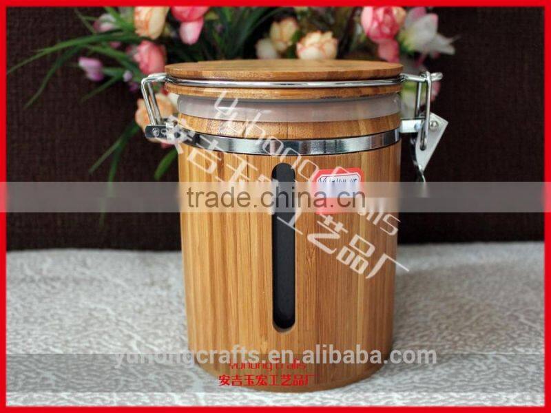 hot selling bamboo seal pot for promotiton