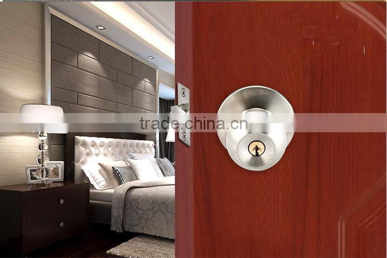 factory price RH5879-SS-ET North America Zinc Alloy Security Round Knob Door Lock,Security Door Lock,Door Lock