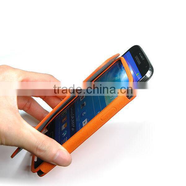 The latest PU leather case for samsung galaxy s4 i9500