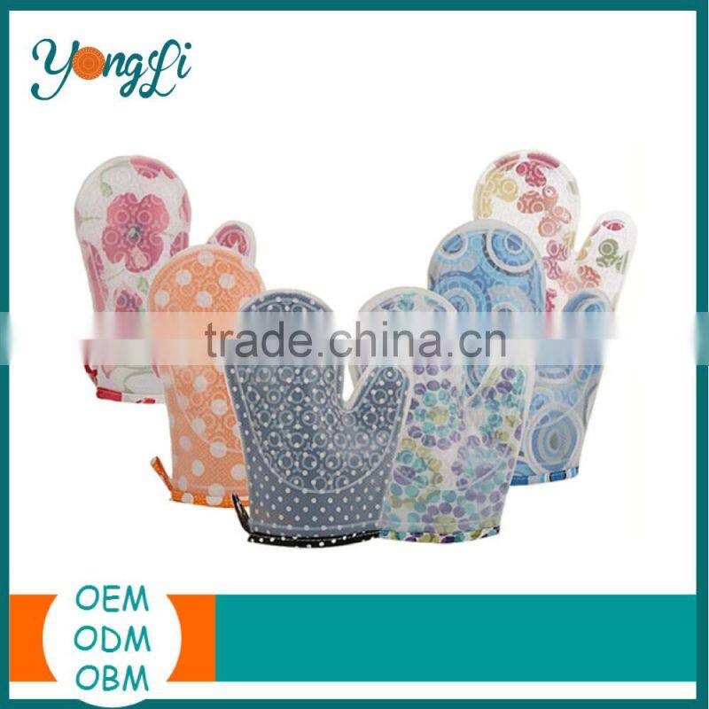Durable In Use Silicone Cotton Microwave Heated Gloves