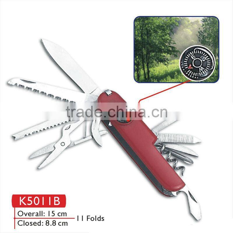 2014 Newest high quality stainless steel pocket multi knife tools K5011B