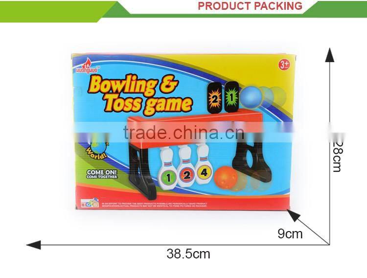 wholesale good quality kids sport toys plastic bowling equipment