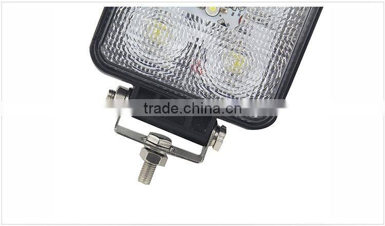 15W LED Work Plough Light Lamp ON/OFF Switch Auxiliary LED Light