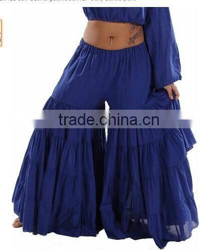 Tribal fusion skirt pants for belly dance