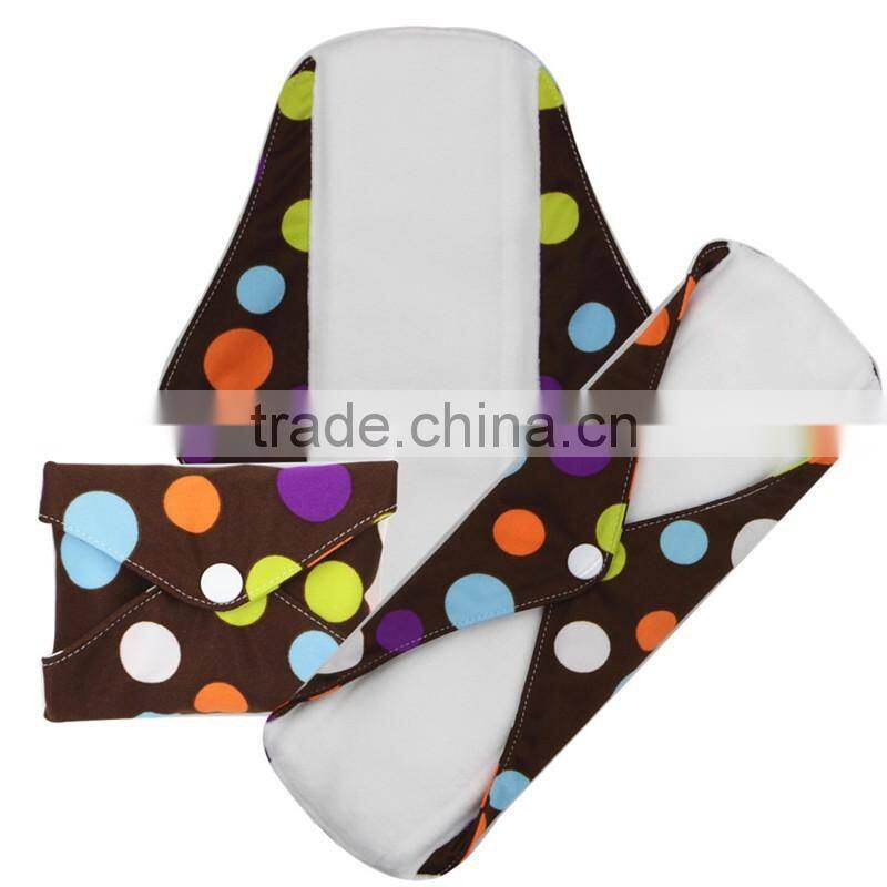 Reusable Waterproof women's Menstrual cloth pads