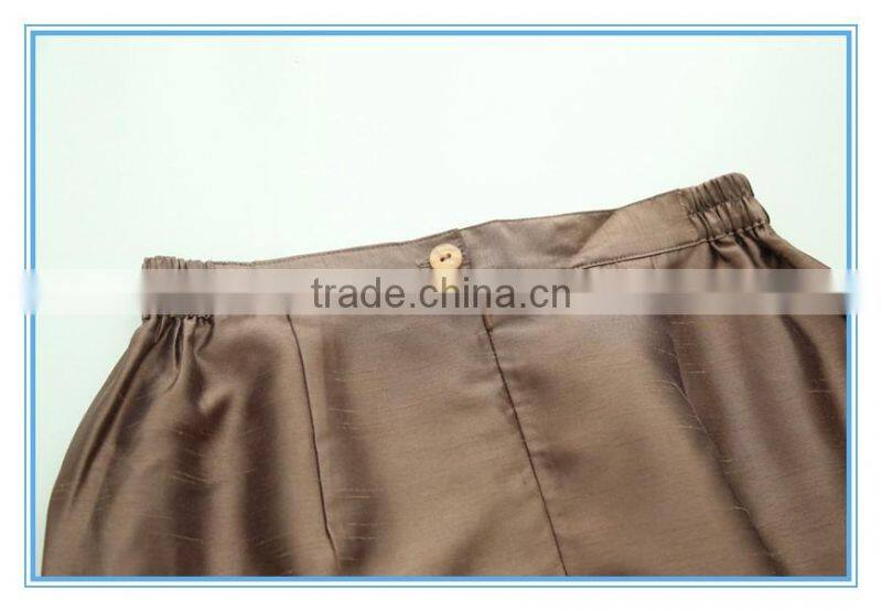 Shantung Lace Combination Classic 3 Pieces Skirt Church Suit For Women