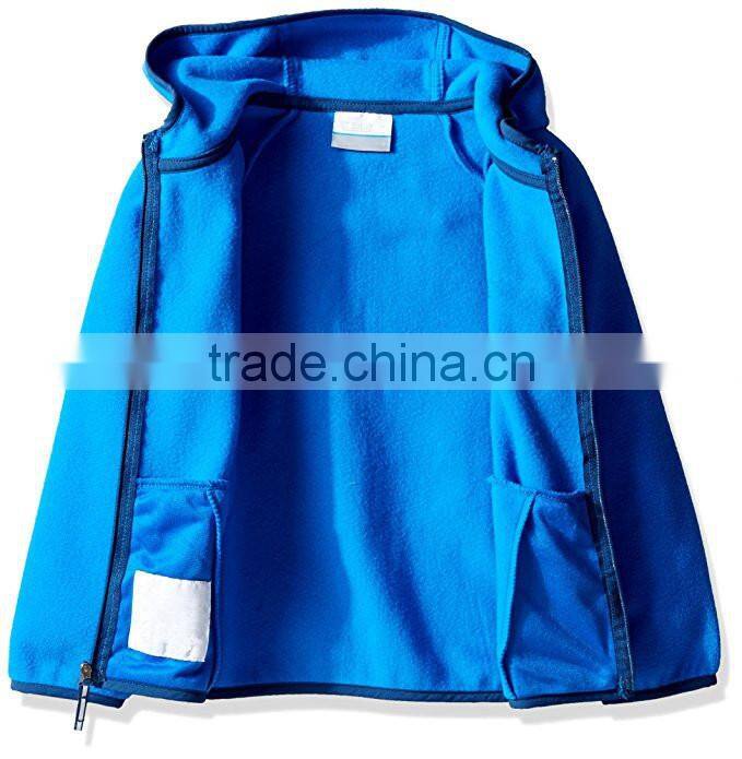 Winter Jacket Kids Wholesale Children Zip Up Fleece Hoodie Sweatshirt Wool Coat for Girls and Boys