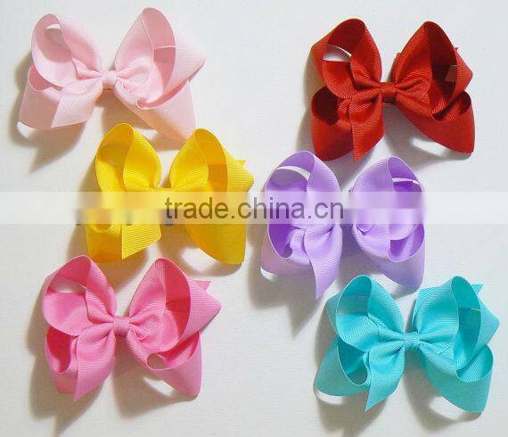 Lovely Girls Hair Bow Set Infant Baby Toddler Kids Boutique Fashion Little Colorful Hair Bows Hair bows Set