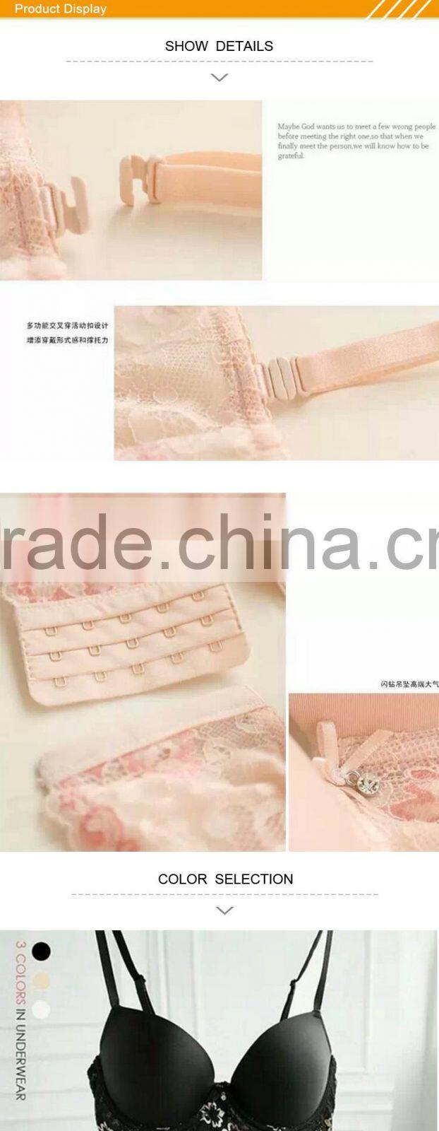 HSZ-28801 New Design Ladies Underwear Sexy Bra and Panty Girls Sexy Underwear Bra Factory in China