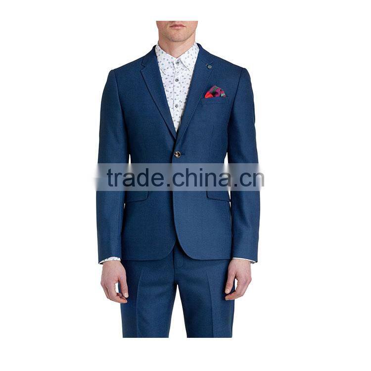China Factory Wholesale Custom Polyester Viscose Latest Design Men Suit Pants