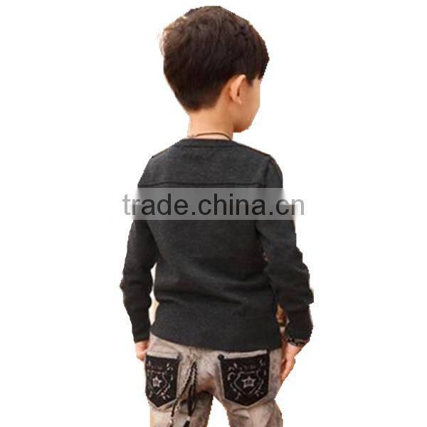 2015 colorful knitting pattern child clothing autumn