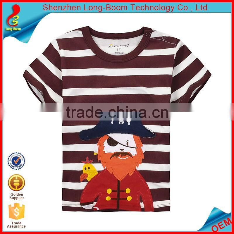 50LF# O-neck short sleeve soft cotton short sleeve t-shirts polo shirts baby clothes