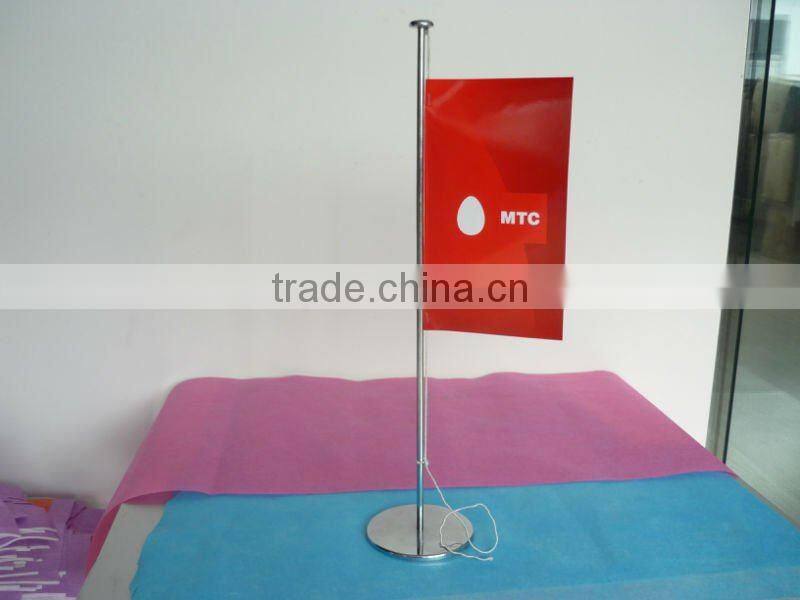 custom logo desk flag