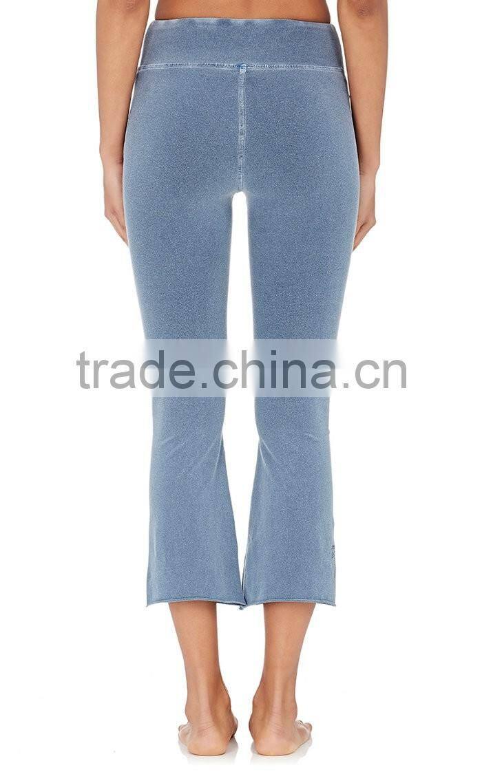 2017 high quality custom ladies sportswear Stretch Cotton Sweatpants fitness joggers slim fit leggings wholesale