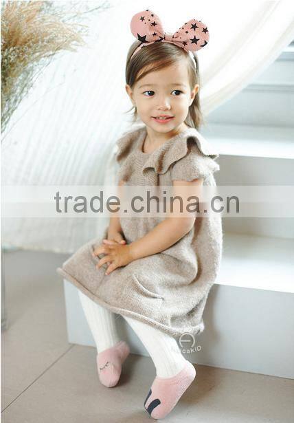 cute animal baby cotton socks, silicone print baby socks