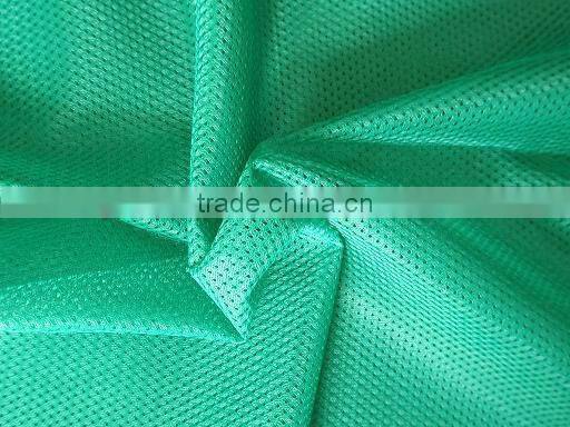 100% polyester knitted eyelet 75d/36f 58/60'' dyed,135gsm