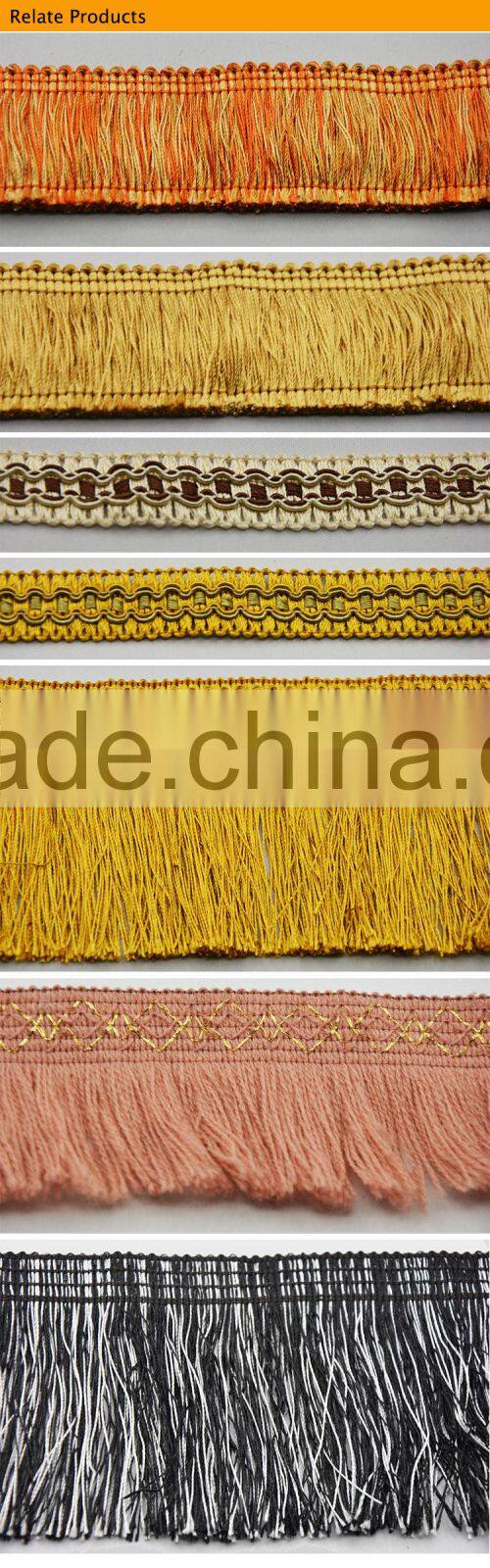 Colorful Curtain Tassel and Fringe