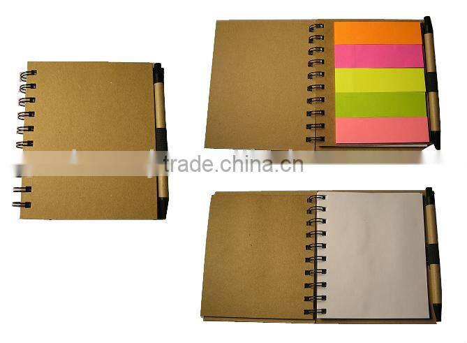 spiral recycle notebook /notepad/recycled notebook/hardbound notebook/diary notebook/big gift notebook