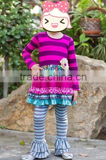 Wholesale newborn girl cotton petti romper valentine gift boutique outfits infant damask ruffle romper