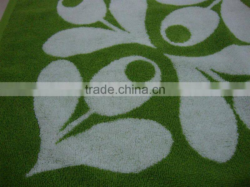 TOP 3 Shandong Factory cotton yarn-dyed jacquard beach towel