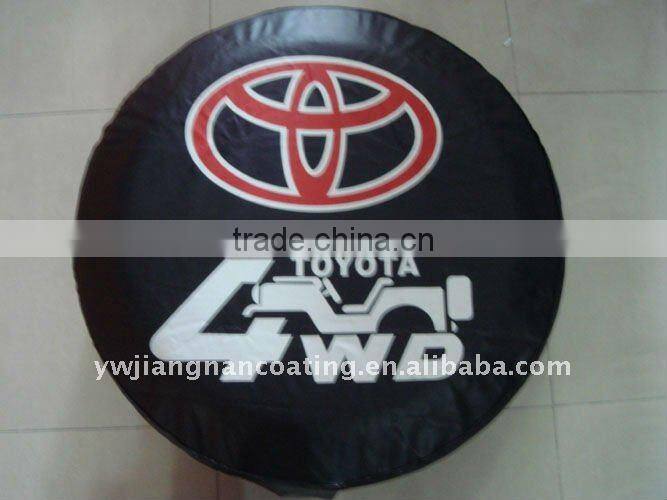 Automobile spare tire cover