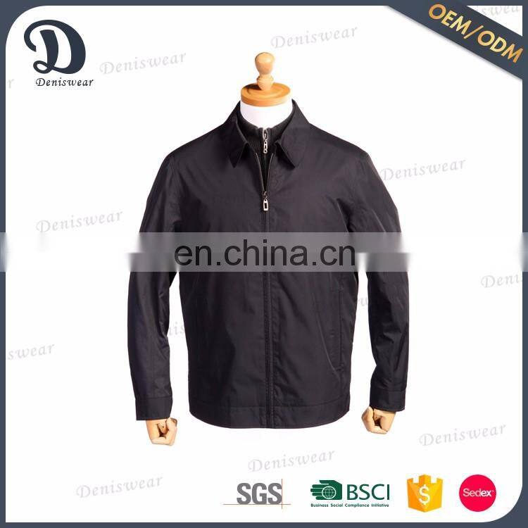 Factory sale bomber jacket 100%polyester winter jacket for men