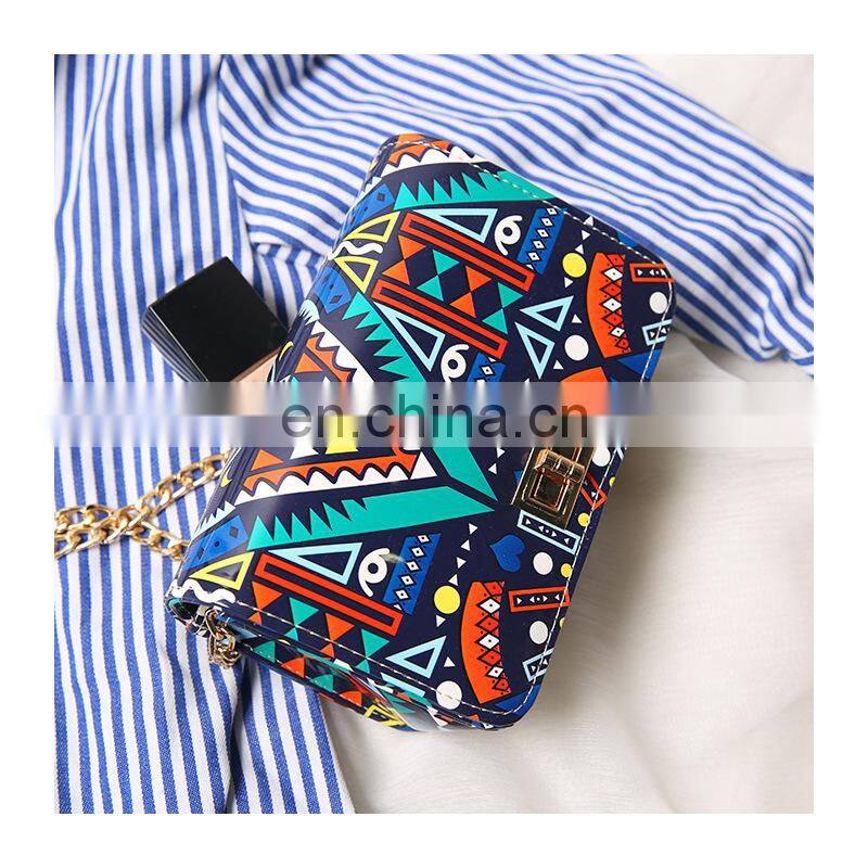 2017 New Korean Fashion Shoulder Bag Printing Graffiti