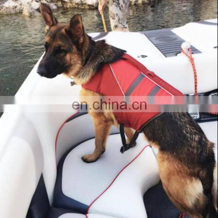 Dog Life Preserver Vest with Adjustable Buckles,Dog Safety Life Coat for Swimming, Boating, Hunting