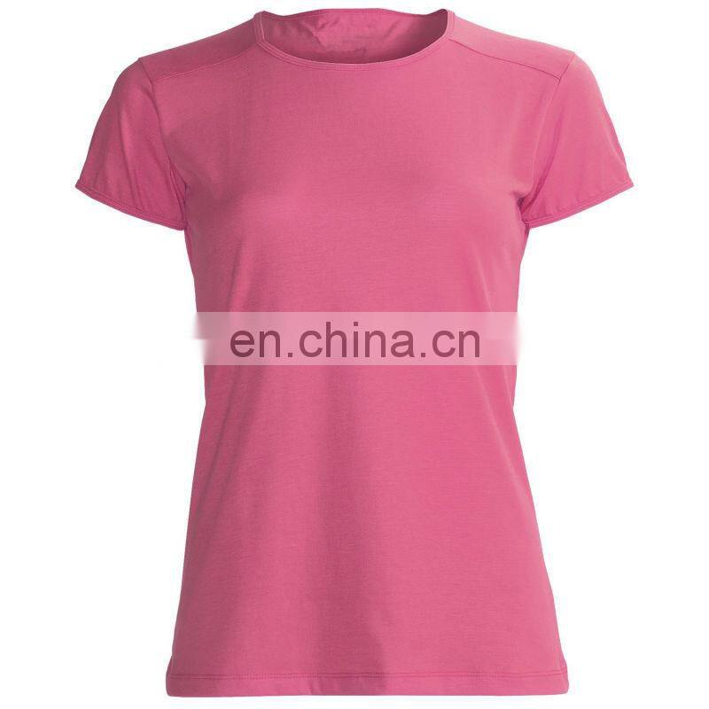 Breathable, moisture-wicking t-shirt classic fit tee shirt, women's blank t-shirt for promotion(6 Years Alibaba Experience)