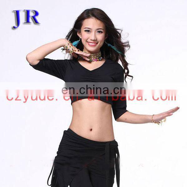 New designs Belly dance practice crop top S-3027#