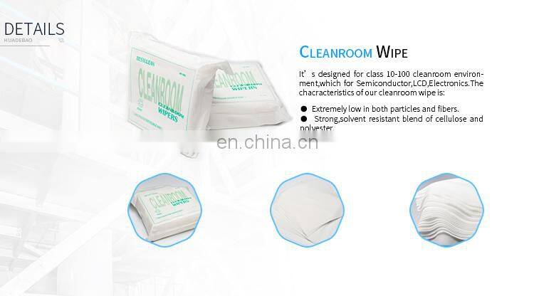 Clean room Wiper, cleanroom wiper, cleaning cloth