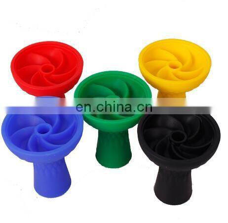 Excellent quality Unbreakable Flower Silicon Hookah Bowl